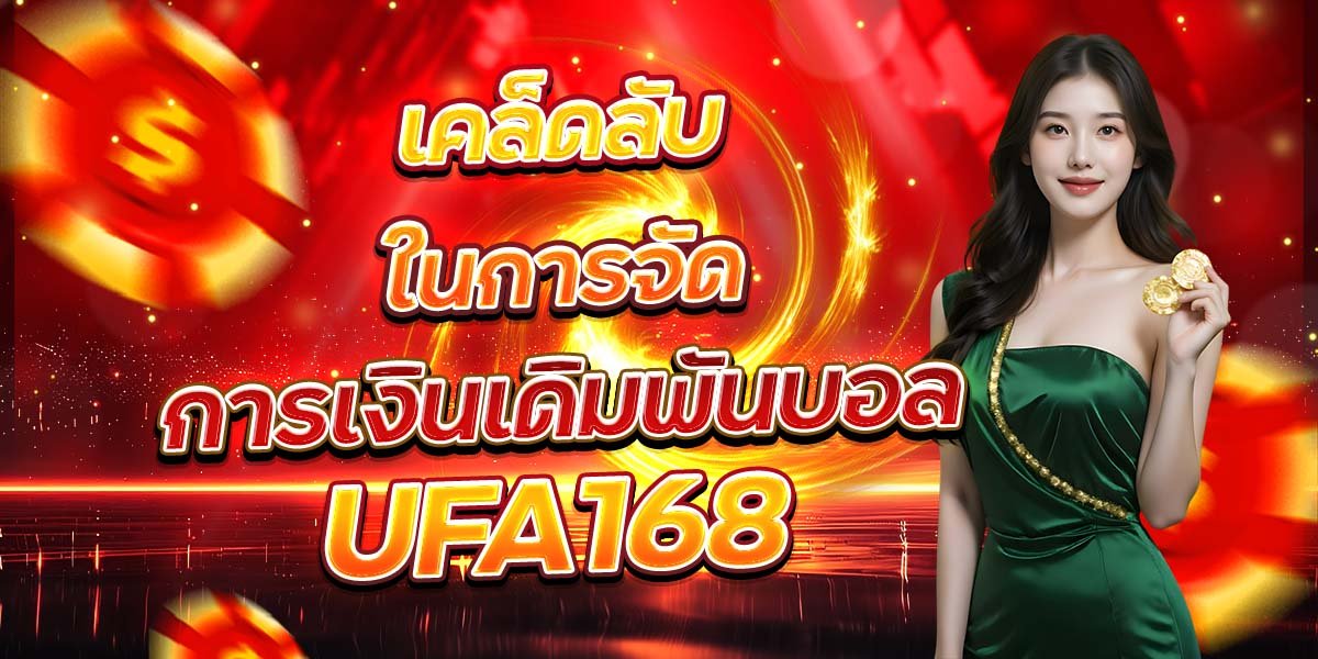 เคล็ดลับในการจัด การเงินเดิมพันบอล UFA168