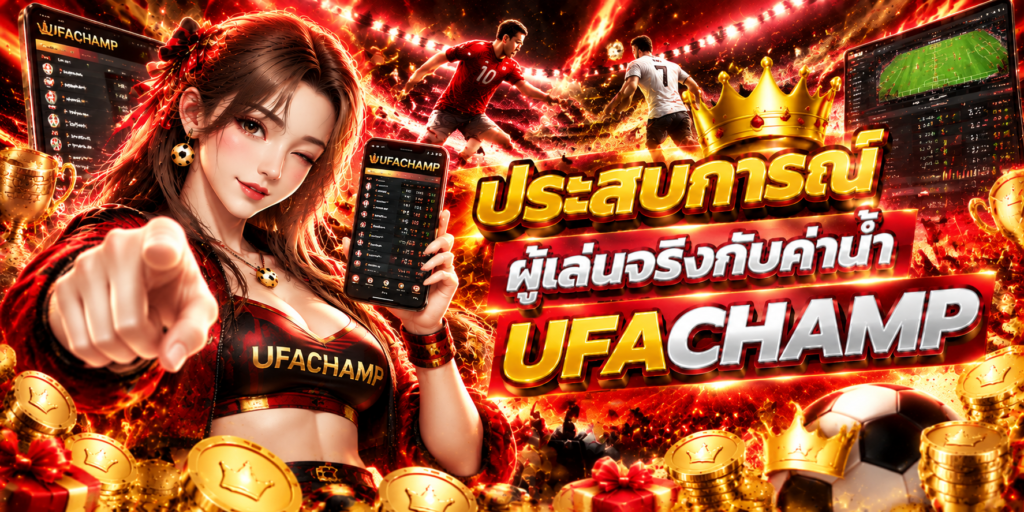 ประสบการณ์ผู้เล่นจริงกับค่าน้ำ UFACHAMP